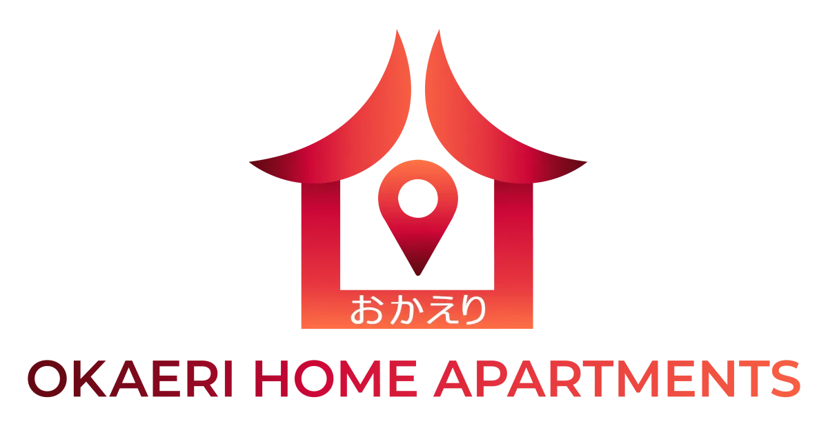 Logo Okaeri Home Apartments para Aluguel de Temporada